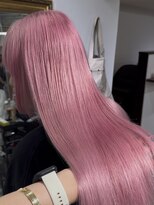 メゾン 心斎橋店(Maison)&nbsp;ケアブリーチ×トリートメントで艶々ピンクカラー♪