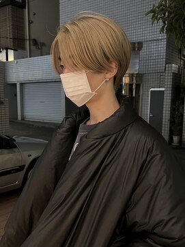 ベンジー 中目黒店(benji) センターパート×ハイトーン