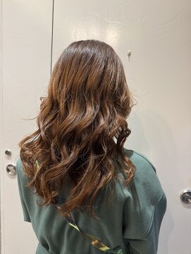 モナン 渋谷(Monan) コテ巻きスタイリング 巻き下ろしセット ヘアセット アレンジ