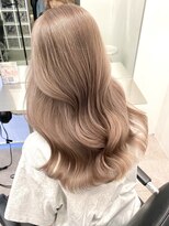 サンクプロジェクト(cinq PROJECT)&nbsp;原宿韓国顔まわりミルクティーベージュミルクティーグレージュ