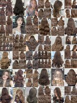 アマトウキョウスマートサロン(AMA TOKYO×Smart Salon) ヘーゼルベージュ ブリーチなし レイヤーカット 海外風