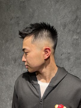 ドゥーエン 緑橋店(DoEN) スキンフェード×フェザーアップ