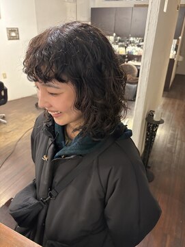 エーダブリューヘアー 三軒茶屋(aW hair) ふわふわパーマ