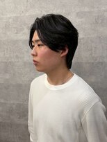 メンズカット バイ ソイクフ(メンズカット by SOY-KUFU) 20代30代40代◎センターパートナチュラルショートウルフ