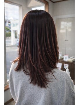 ラグゼ ヘア カミヤ luxe hair CAMIYA 掛川店 白髪ぼかしハイライト