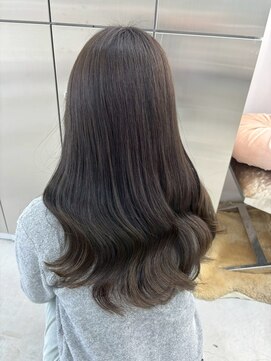 ユイマァル 岡山店(YUIMARL) 柔らかい透明感カラー20代30代40代ブリーチグレージュカラー