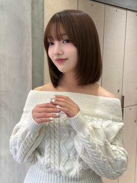 ロンドヴァリー 渋谷店(Lond vallee) 大人かわいいレイヤーボブ!