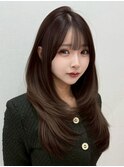 ワンカールで決まるストレートレイヤー