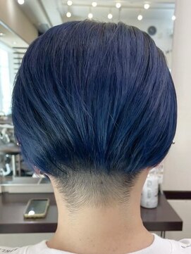 ヘアーサロン アドア(Hair Salon adoa) インディゴブルー