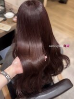 ユーフォリア 青山(Euphoria)&nbsp;カシスピンク＊ブリーチなし＊ピンクブラウン＊艶髪＊担当ami