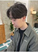 センターパート/メンズ/MEN’S/メンズカット/栄/h61