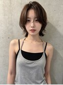 ボーイッシュサイドバングハンサムショートロングウルフマッシュ