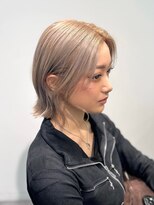 スイ(suiw)&nbsp;ミルクティーグレージュハイトーン【suiw】昭和町/天王寺