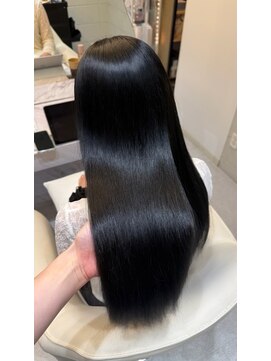 髪屋 紬 髪質改善ストレート