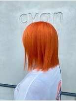 シアン(cyan) Orange