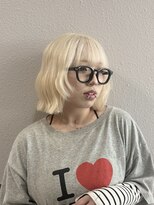 カラ 京都河原町(Kala)&nbsp;ホワイトブロンド/ブロンド/ボブ