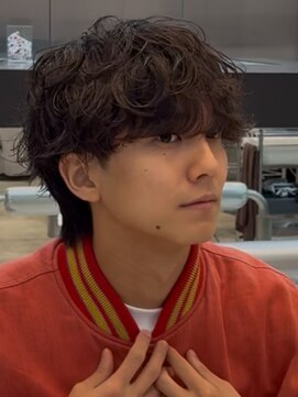 フィフスパーク(fifth PARK) 2wayシャドウパーマのラウンドマッシュ〇