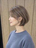 サニー(SUNNY) 上品ベージュ丸みボブ