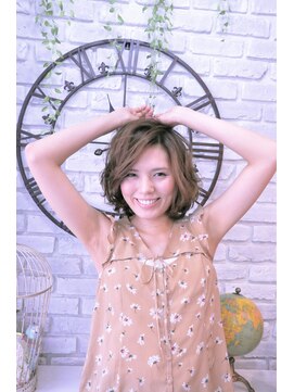 マルジュ(Marge) hair make Marge『ふわゆれミディアムスタイル』