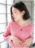 ロングバングで大人ボブに☆