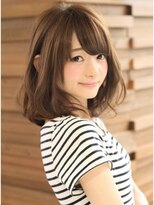 ビューイースト 亀戸 錦糸町(VIEW EAST)&nbsp;パーマで作るワンカールのミディアムヘア☆