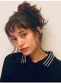 簡単ポニーテール
