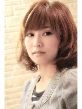 サロン ド シエスタ(salon du Siesta) ナチュラルパーマ×重めボブ