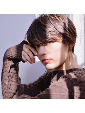 エイチ(H eitf) 【エイチ原宿】マニッシュショート/デザインカラー 美髪