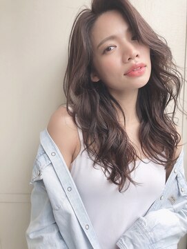 チョビー 銀座(chobii) グレージュ/デジタルパーマ/ゆるふわ/小顔/ルーズ/高柳