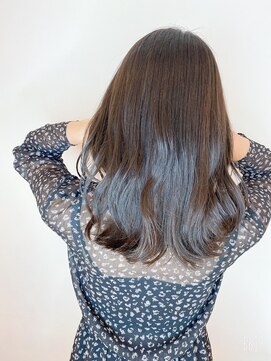 ジーナ 渋谷駅前(Zina) 小顔セミウェットウェーブピンクベージュハイライトカラー