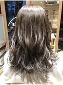10代20代20代くびれヘア外ハネ裾カラーイルミナ甲斐ジュンヤ