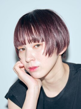 フェイバリットガーデン(FAVORITE GARDEN) favorite garden ピンクベージュのショートボブ