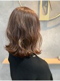 【gokan金沢/津幡】毛先パーマ /黒髪/ことりベージュ