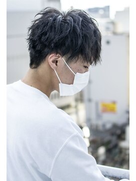 クレドガーデン 西新井店(CRED GARDEN) ツイストスパイラルパーマ/ツーブロック爽やかメンズ/西新井