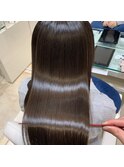 インスタ【toshishihair】髪質改善　透明感カラー　艶髪