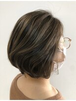 ナナナ パレナ 宝塚店(nanana parena) ハイライトでお洒落白髪ぼかしカラー