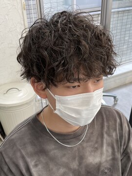 フィフス 原宿(fifth) ツイストスパイラルパーマ波巻きスパイラルツーブロックマンバン