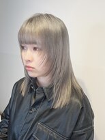 ノースイースト 登戸店(northeast)&nbsp;グレーシルバー/ハイトーン/顔まわりカット