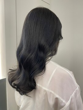 ジーナ セントラル銀座(Zina) ツヤ感カラー＊髪質改善＊ブルーブラック【ZinaCENTRAL】