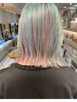 キジ(KIJI) ★ミントグリーン×コーラルピンク★