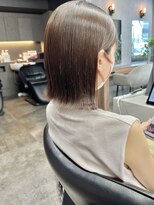 アイユー(ii+U)&nbsp;ボブ　小顔カット ナチュラル　外ハネボブ