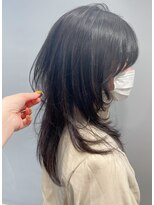 ラブクロムトーキョー オモテサンドウ(LOVECHROME OMOTESANDO)&nbsp;【白髪ぼかし】前髪　ピンクベージュ　マチルダボブ