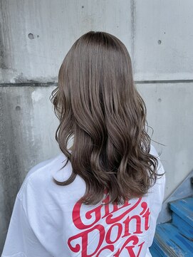 ニコフクオカヘアーメイク(NIKO Fukuoka Hair Make) 【NIKO】シークレットハイライト/福岡天神/透明感グレージュ