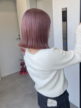 ゴウトゥデイシェアサロン 町田店(GO TODAY SHAiRE SALON) 春に人気なピンクラベンダーカラー♪