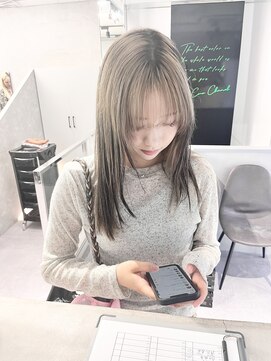 ファイブバイジエクト 堀江(FIVE by The Ect) ブロンド×ブラック　デザインカラー