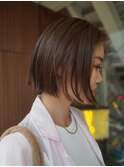 ボブ／レイヤー/透明感カラー/beautrium鎌倉小町　比嘉