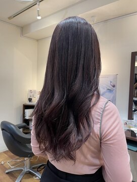 モーラ 浅香山店(MOLLA) ベリー系カラー/ピンク/透明感カラー/ニュアンスカラー/韓国ヘア