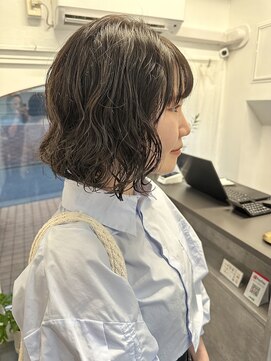 ラレイ(Lalei) 【白岩】ボブパーマ/スパイラルパーマ