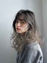 アトリア 横浜(Atria)&nbsp;前髪/アンブレラカラー/こなれミディ/イメチェン/ウェーブパーマ