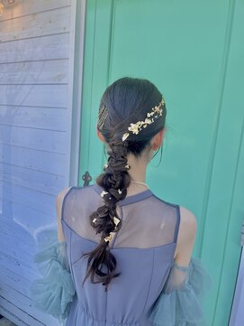 ヘアアンドケア エジェリラボ(hair&care egerie lab) シンプルかわいい網み下ろし